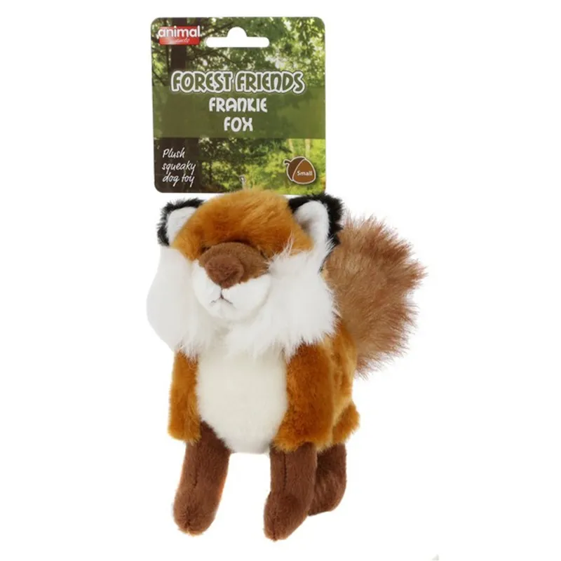 Animal Instincts Frankie Fox Dog Toy Small